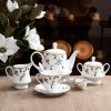 Bộ ấm chén uống trà 15 món | Bountiful Garden M/667L